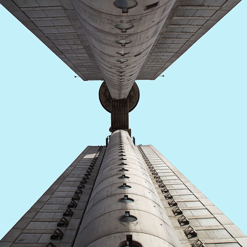 Illustration for article titled These Photos of Belgrade's Socialist Architecture Look Like Ancient Spaceships